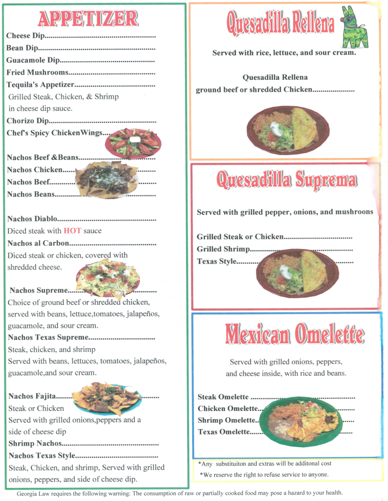 menu page 1